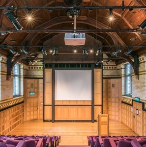 Bateman Auditorium, Caius College, Cambridge square